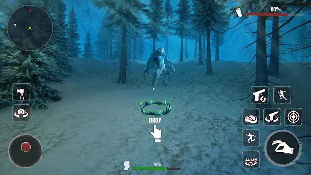 Bigfoot Yeti Gorilla Sasquatch MOD APK на Android — Много денег — скриншот 2