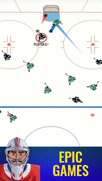 Superstar Hockey — Взломанная версия (Много денег) — скриншот 2