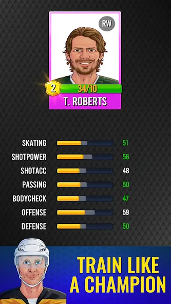 Superstar Hockey — Взломанная версия (Много денег) — скриншот 5