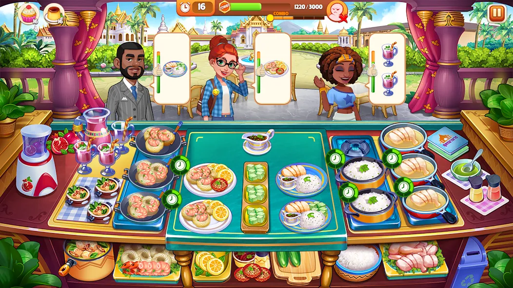 Скачать Cooking Madness: A Chef's Game на Андроид — Много денег и бесконечные жизни — скриншот 2 Скачать Cooking Madness: A Chef's Game на Андроид — Много денег и бесконечные жизни — скриншот 2
