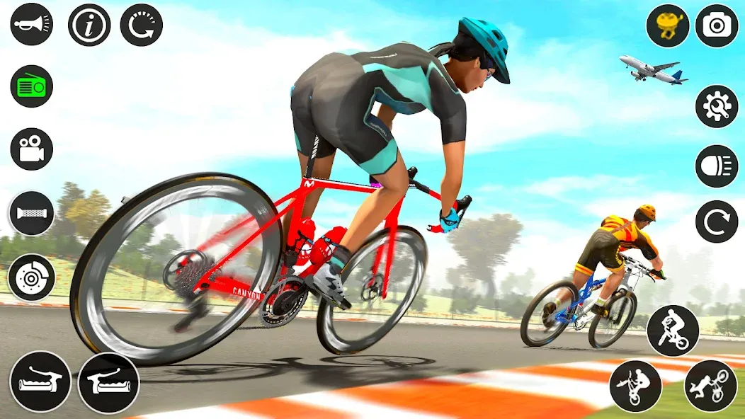 BMX Cycle Race 3d Cycle Games (Мод Много денег) — скриншот 5