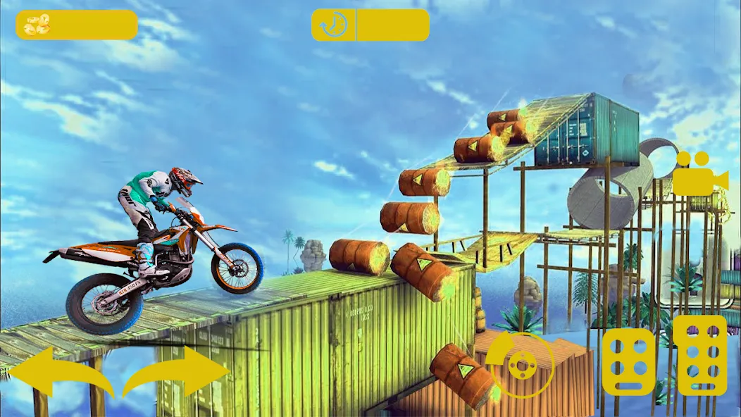 Скачать Bike stunt 3d games-Bike games — Много денег — скриншот 1