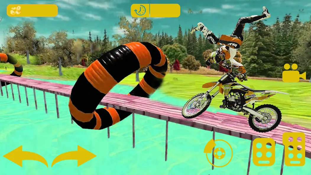 Скачать Bike stunt 3d games-Bike games — Много денег — скриншот 3