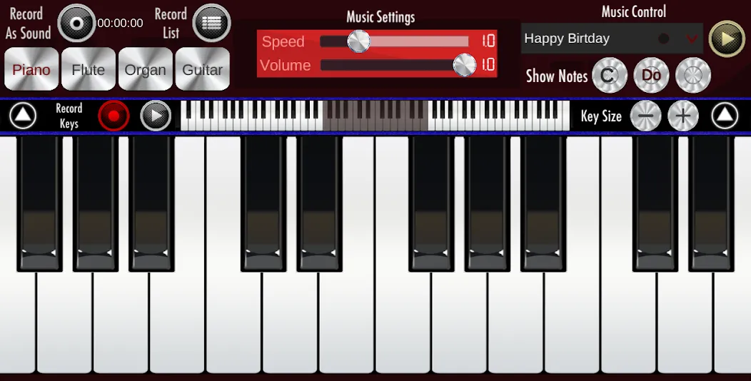 Real Piano MOD — Все песни разблокированы на Андроид — скриншот 1