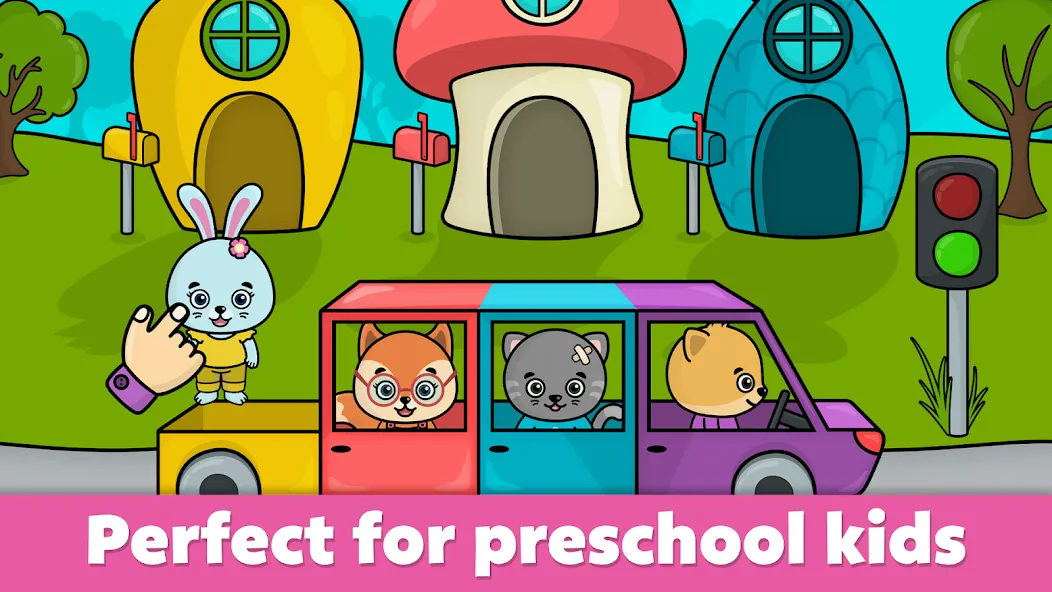 Baby & toddler preschool games — Мод: Все открыто — скриншот 1