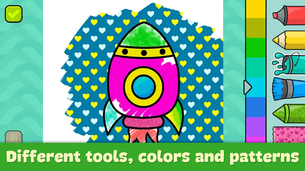 Coloring Book - Games for Kids — Мод: Все открыто — скриншот 2