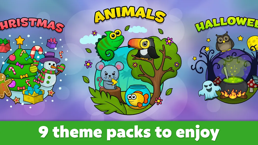 Скачать Kids Puzzle Games 2-5 years — Разблокировано всё — скриншот 4 Скачать Kids Puzzle Games 2-5 years — Разблокировано всё — скриншот 4