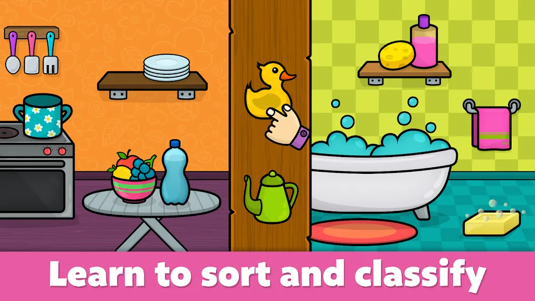 Baby Games: Shapes and Colors (Мод Все уровни открыты и без рекламы) — скриншот 2