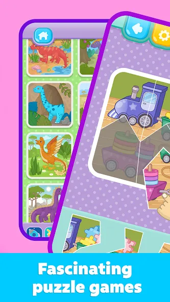 Скачать Kids Puzzles: Games for Kids — Модификация Все пазлы открыты и без рекламы — скриншот 4 Скачать Kids Puzzles: Games for Kids — Модификация Все пазлы открыты и без рекламы — скриншот 4