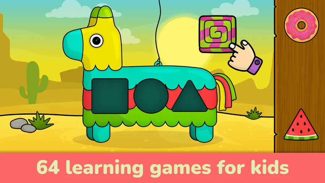 Games for Toddlers 2 Years Old MOD APK на Android — Все открыто — скриншот 1