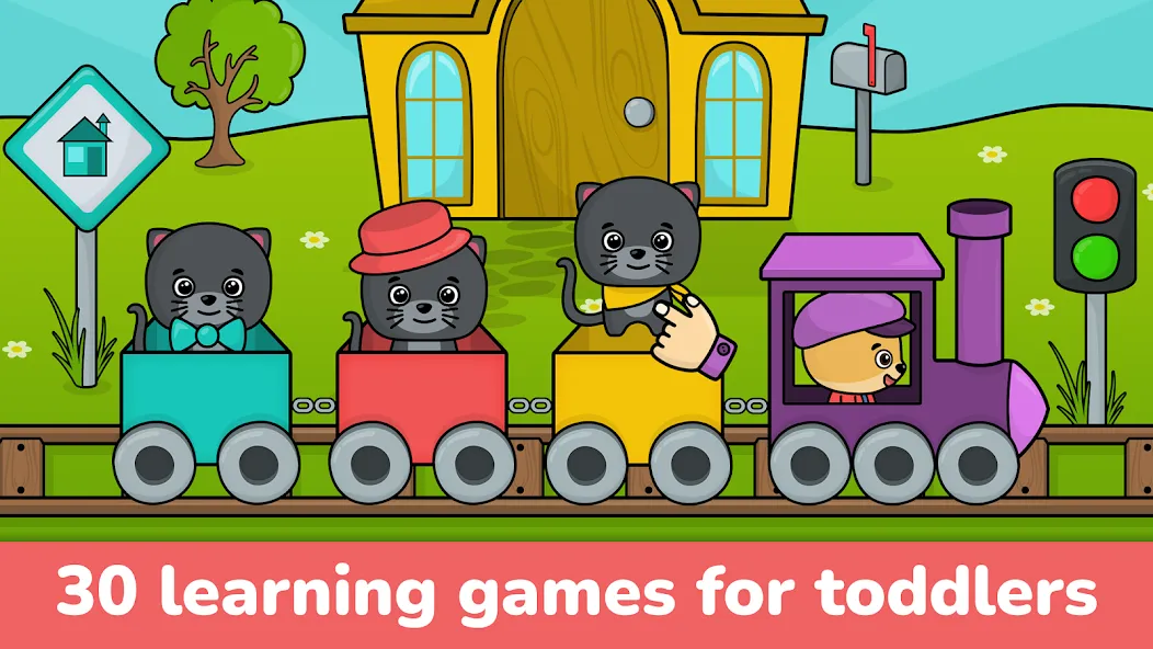 Toddler Games for 2+ year olds (Мод Все открыто) — скриншот 1