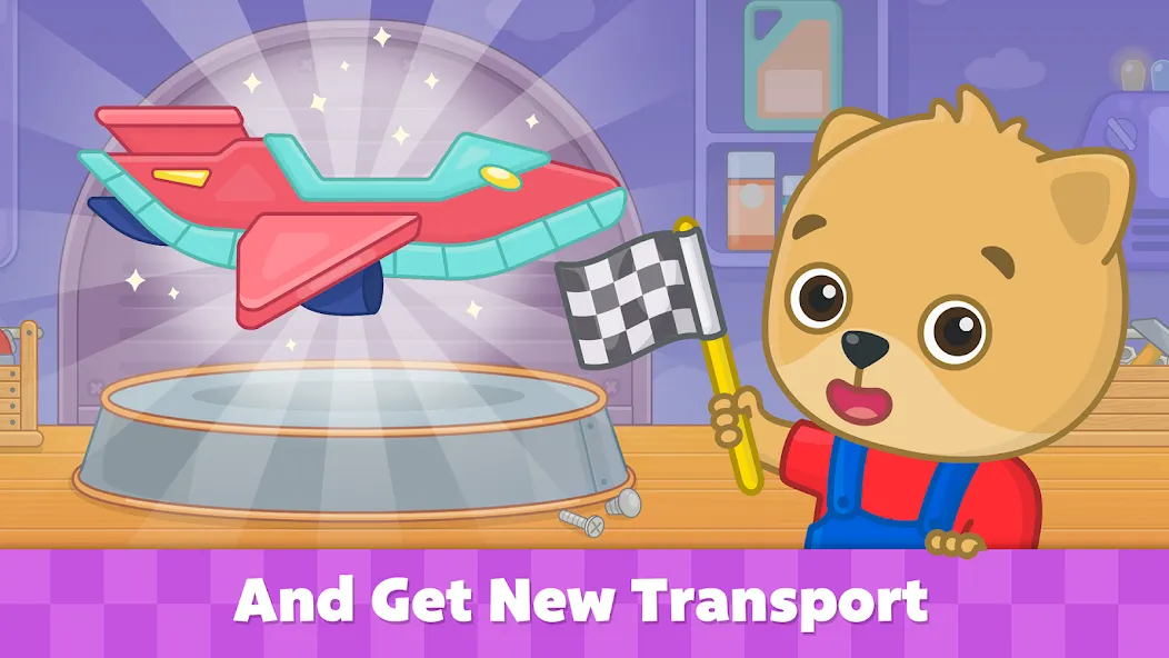 Скачать Bimi Boo Car Games for Kids на Android — Все машины открыты — скриншот 5