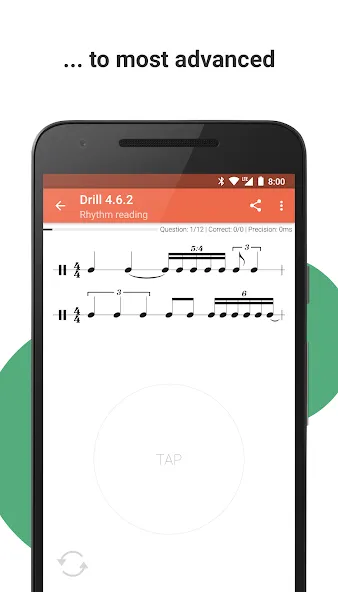 Complete Rhythm Trainer MOD — Полная версия игры на Андроид — скриншот 4