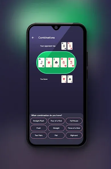ATHYLPS - Poker Outs, Poker Od MOD APK на Android — Все премиум функции разблокированы — скриншот 1