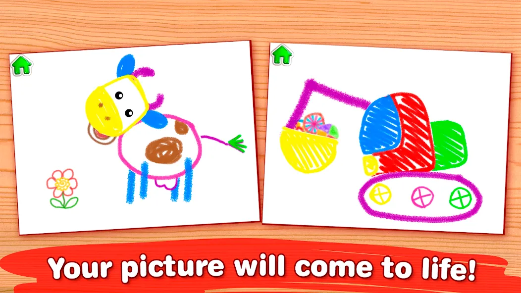 Bini Drawing for Kids Games на Андроид — Все открыто — скриншот 4