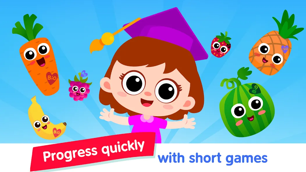 Скачать взлом Kids Learning games 4 toddlers на Андроид — Все открыто — скриншот 5