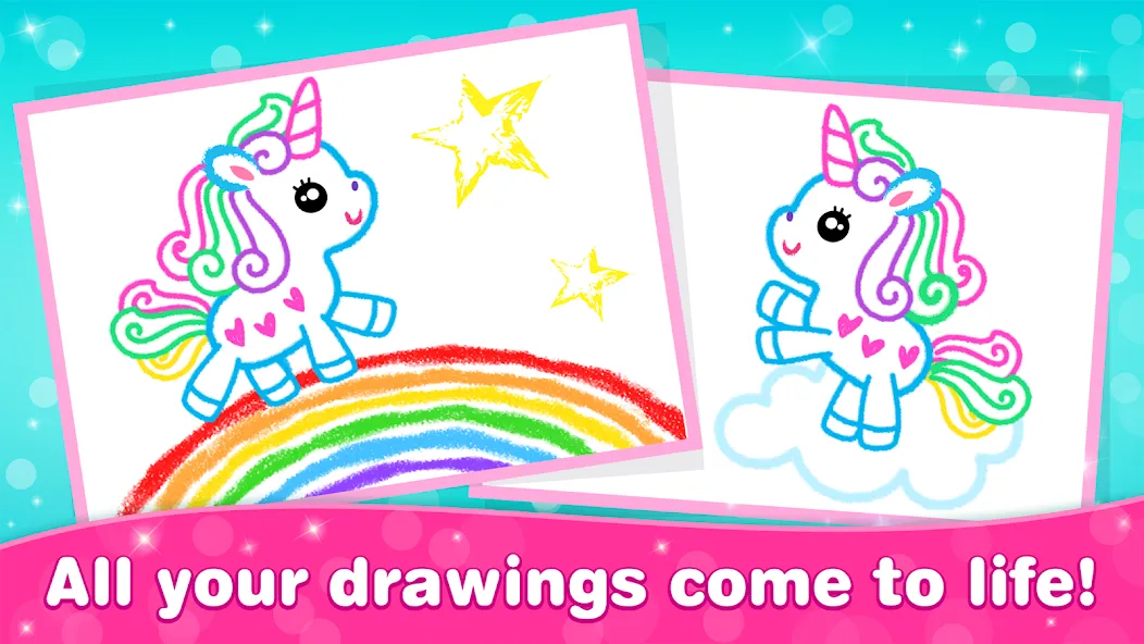 Bini Game Drawing for kids app — Взломанная версия (Все уровни открыты) — скриншот 4 Bini Game Drawing for kids app — Взломанная версия (Все уровни открыты) — скриншот 4