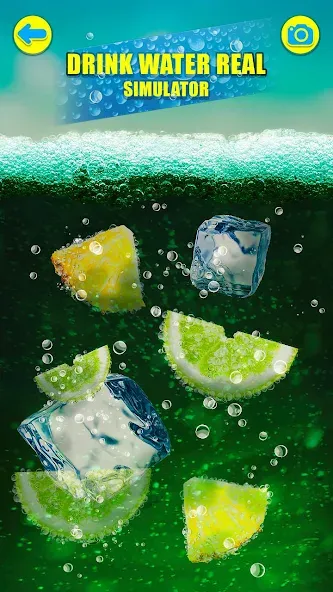 Скачать Drink Water Real Simulator на Андроид — Все напитки разблокированы — скриншот 1