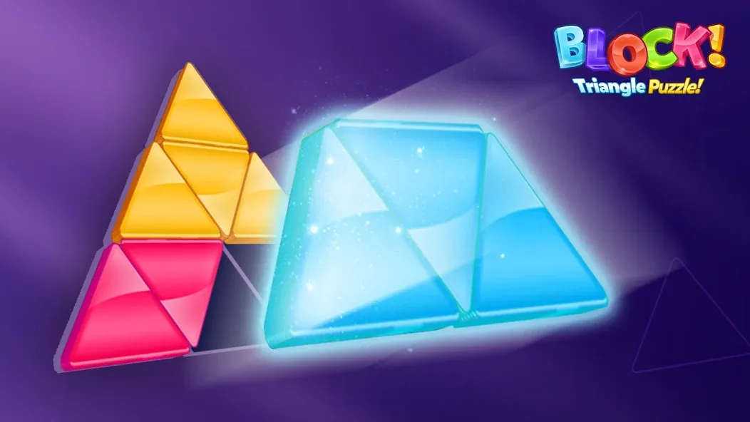 Block! Triangle Puzzle:Tangram — Взломанная версия (Много подсказок) — скриншот 1