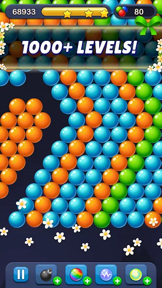 Взлом Bubble Pop! Puzzle Game Legend — Много жизней и без рекламы — скриншот 3