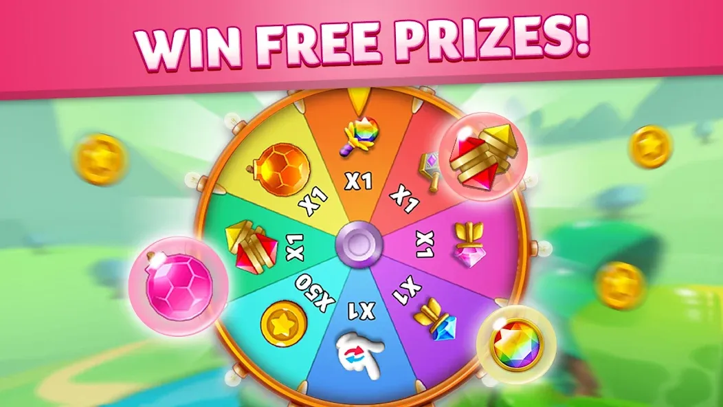 Взломанная Jewel Match King на Андроид — Бесконечные жизни — скриншот 4