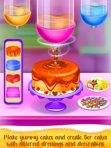 Скачать Cake Maker Cooking Cake Games MOD APK — Всё открыто без рекламы — скриншот 2 Скачать Cake Maker Cooking Cake Games MOD APK — Всё открыто без рекламы — скриншот 2