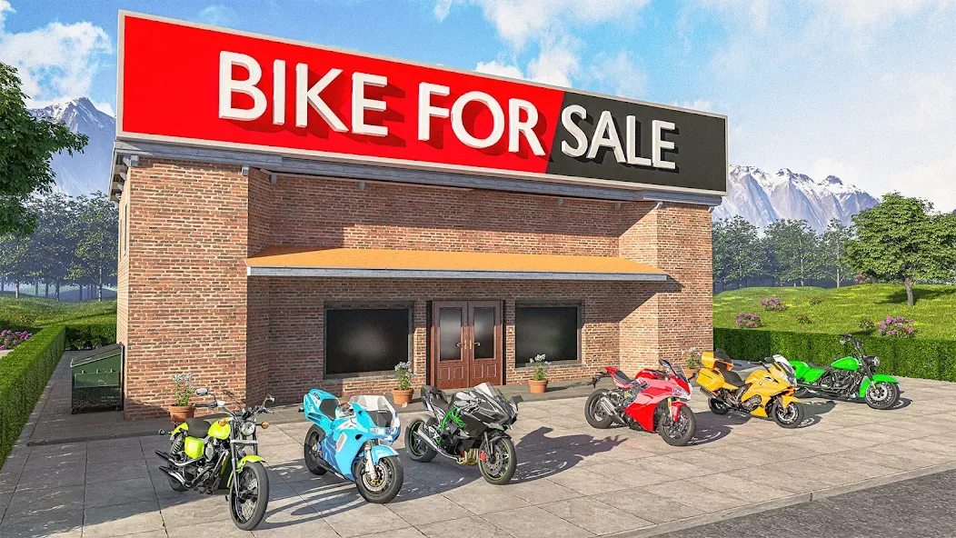 Motorcycle Dealer Bike Games — Много денег — скриншот 1