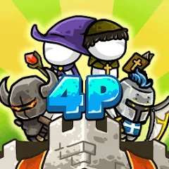 Скачать взломанную Castle Defense Online — Много денег и кристаллов