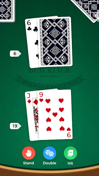 Скачать Blackjack на Android — Взлом на много денег и без рекламы — скриншот 2 Скачать Blackjack на Android — Взлом на много денег и без рекламы — скриншот 2