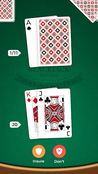 Скачать Blackjack на Android — Взлом на много денег и без рекламы — скриншот 3 Скачать Blackjack на Android — Взлом на много денег и без рекламы — скриншот 3