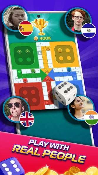 Скачать Ludo SuperStar- Board Game на Андроид — Много денег и без рекламы — скриншот 3