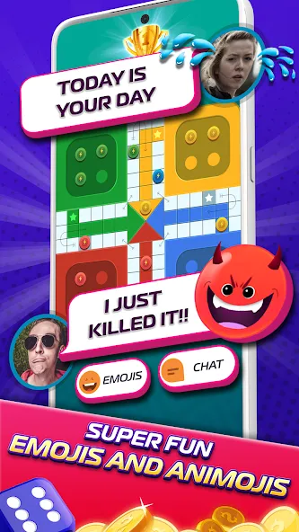 Скачать Ludo SuperStar- Board Game на Андроид — Много денег и без рекламы — скриншот 5