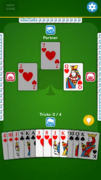 Скачать Spades - Card Game — Модификация Много денег и без рекламы — скриншот 1