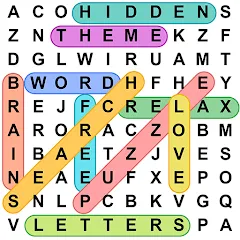 Скачать взлом Word Search - Word Puzzle Game на Андроид — Все уровни открыты