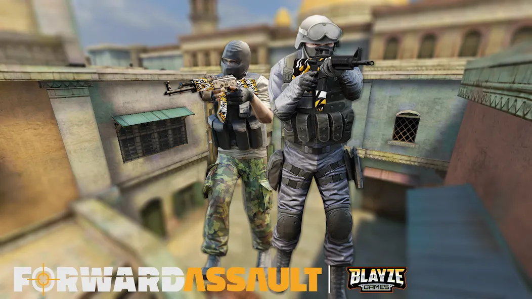 Скачать Forward Assault — Последняя версия (Много денег и патронов) — скриншот 1