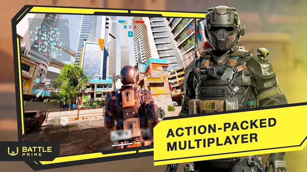 Взломанная Battle Prime: FPS gun shooting на Андроид — Много денег — скриншот 2 Взломанная Battle Prime: FPS gun shooting на Андроид — Много денег — скриншот 2