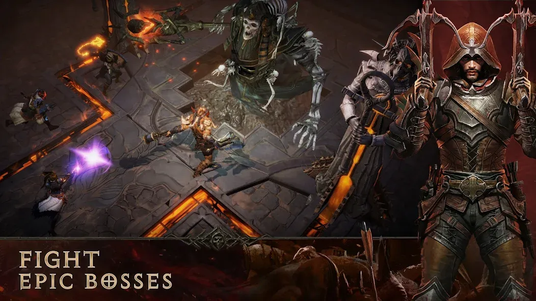 Скачать взломанную Diablo Immortal — Бессмертие и Урон — скриншот 2