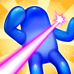 Скачать взломанную Blob Shooter 3D — Assassin Hit — Много денег