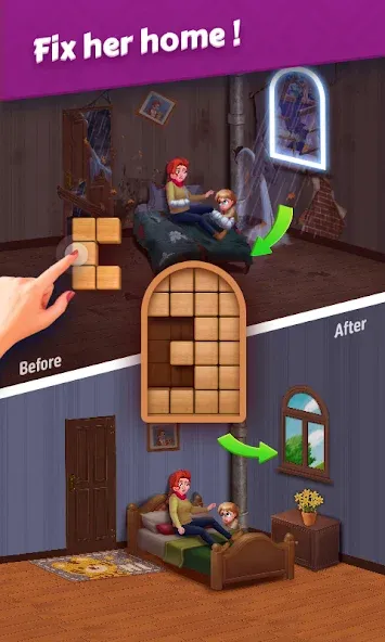 Jigsaw Puzzles - Block Puzzle — Мод: Все уровни разблокированы — скриншот 3