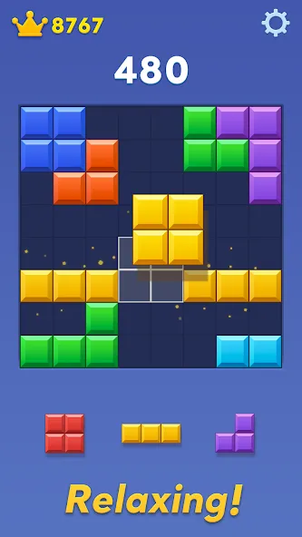 Скачать взлом Block Blast! на Андроид — Много денег и без рекламы — скриншот 2