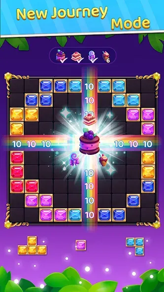 Block Puzzle: Block Blast! MOD APK на Android — Много денег и без рекламы — скриншот 1