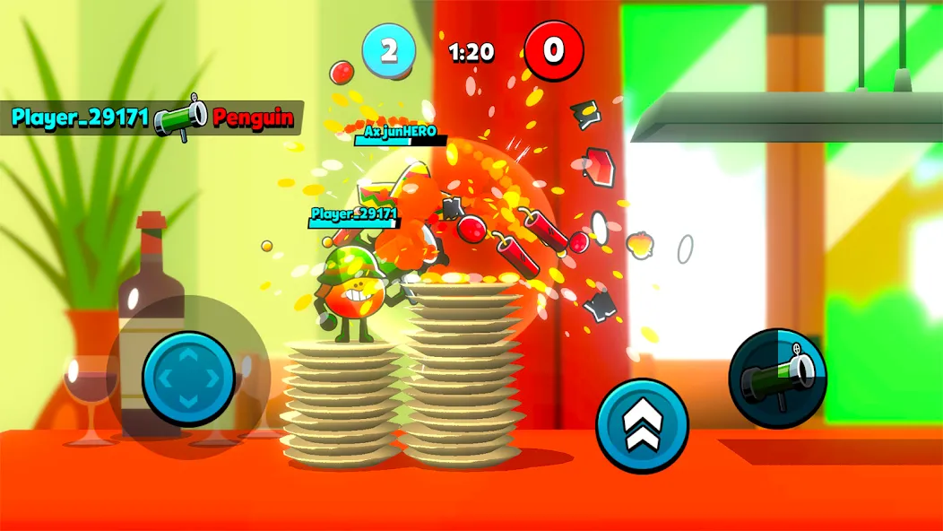 Скачать Food Gang на Android — Много денег и кристаллов — скриншот 2