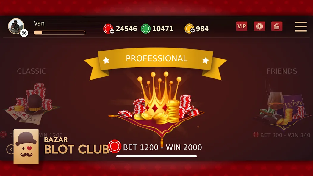 Скачать Blot Club - Online Bazar Blot MOD APK — Много денег — скриншот 4