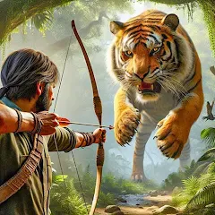 Скачать Animal Archery Hunting Games на телефон — Много денег