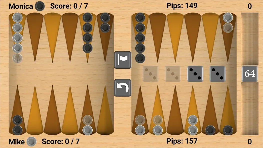 Скачать Bluetooth Backgammon на Android — Много денег — скриншот 3
