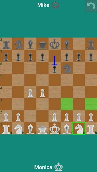 Взломанная Bluetooth Chess на Андроид — Все шахматные фигурки разблокированы — скриншот 2
