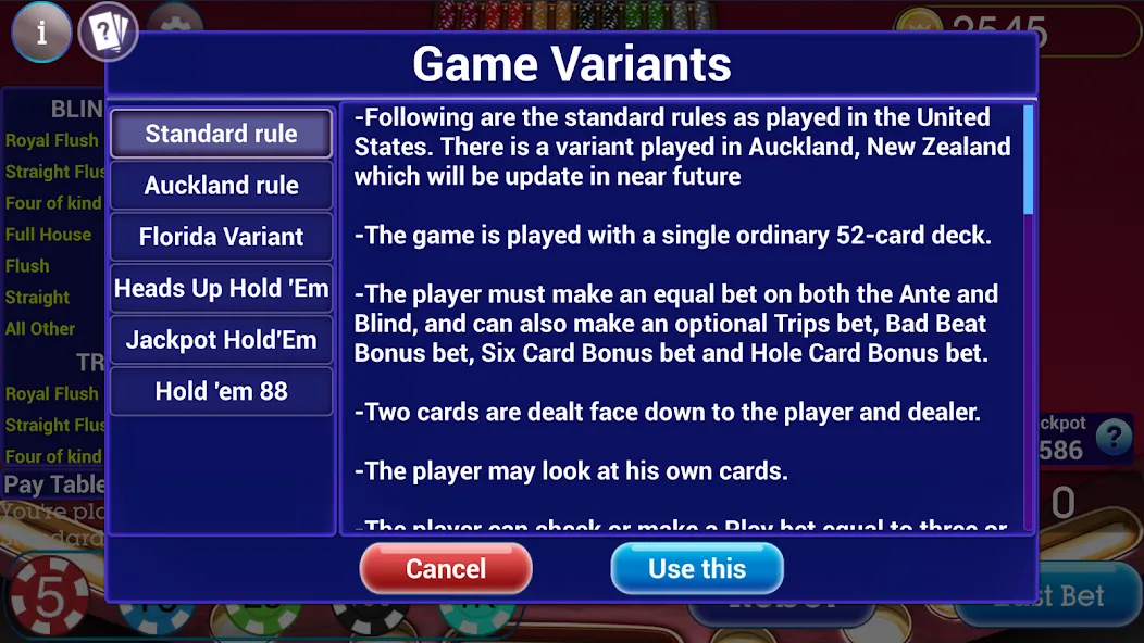 Скачать Ultimate Poker Texas Holdem MOD APK — Много денег — скриншот 2