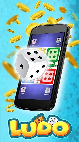 Скачать Ludo Supreme™ Online Gold Star с модом — Много денег — скриншот 1