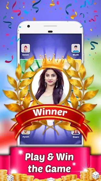 Скачать Ludo Supreme™ Online Gold Star с модом — Много денег — скриншот 2