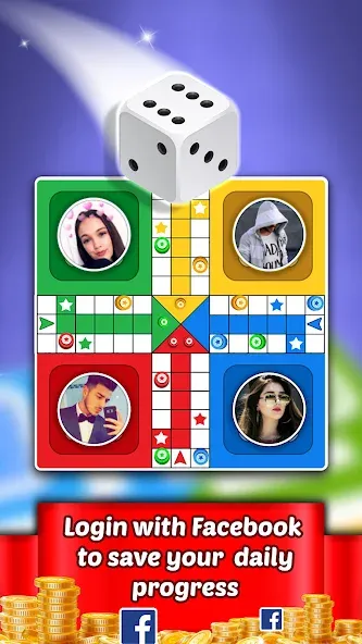 Скачать Ludo Supreme™ Online Gold Star с модом — Много денег — скриншот 3